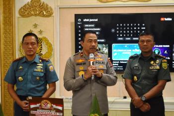 Korem 043 Perkuat Sinergitas Dengan Polri 